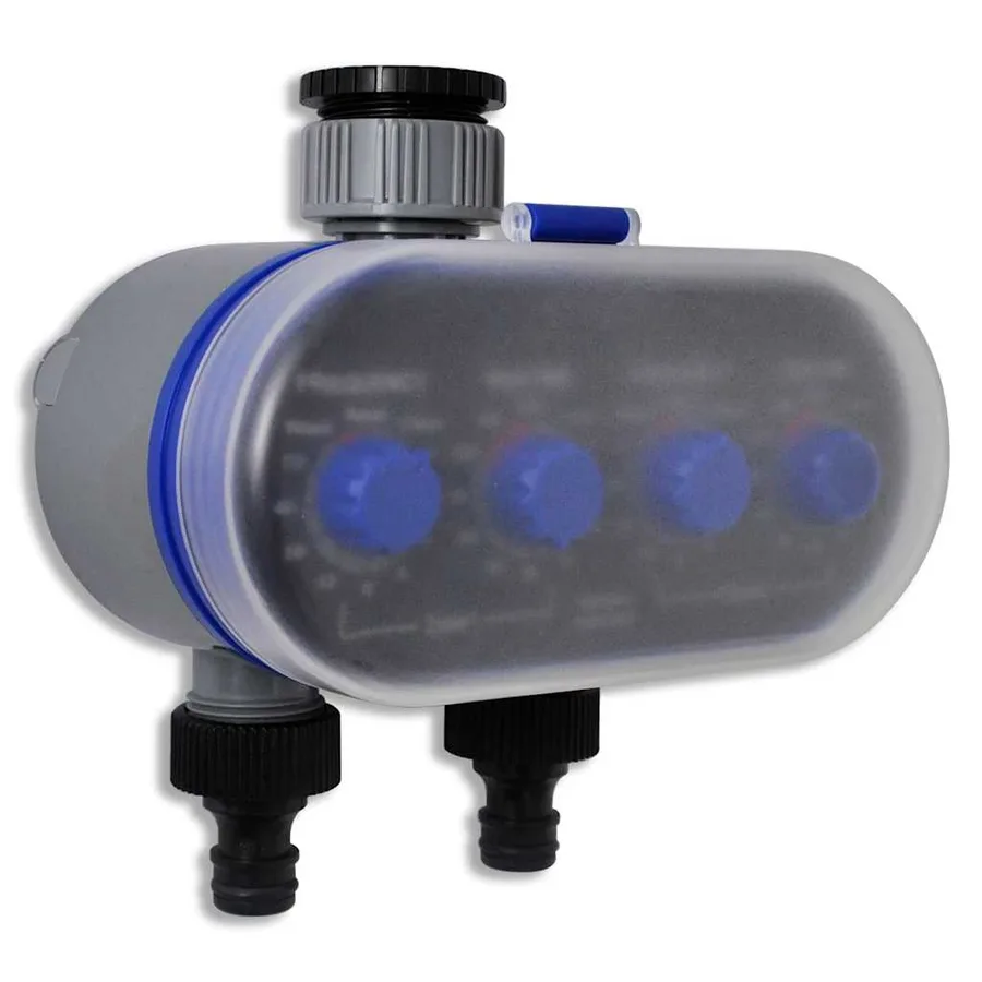 Minuterie d'arrosage automatique électronique de jardin Double sortie - 3