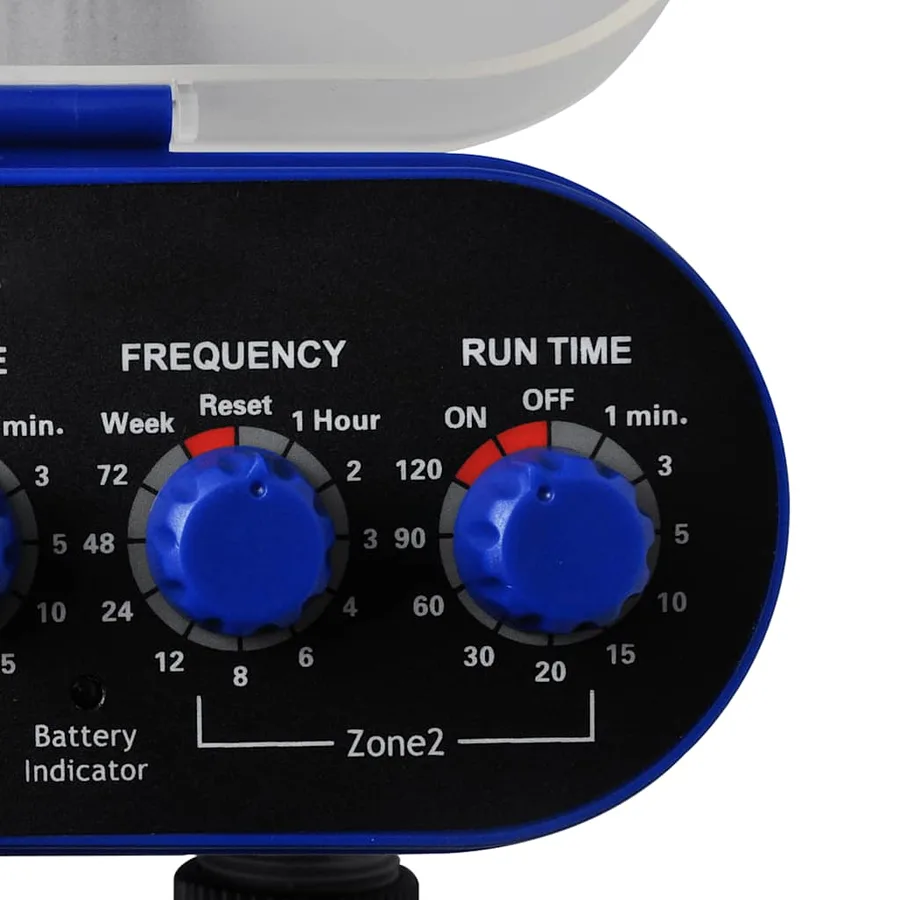 Minuterie d'arrosage automatique électronique de jardin Double sortie - 6