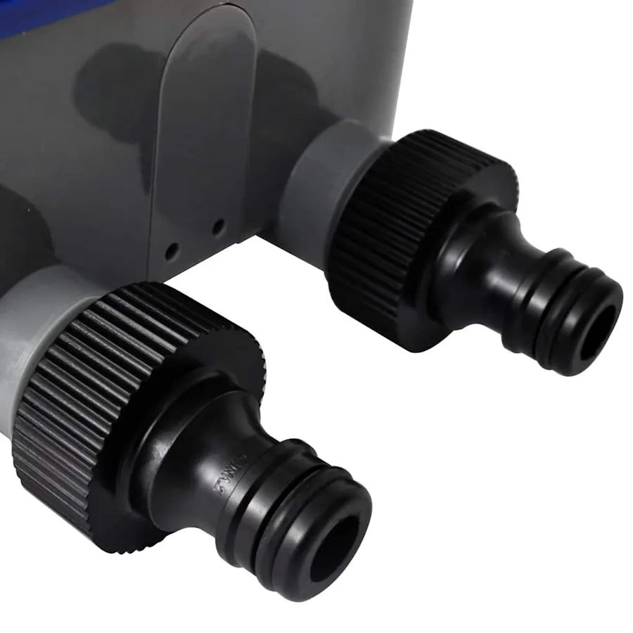 Minuterie d'arrosage automatique électronique de jardin Double sortie - 7
