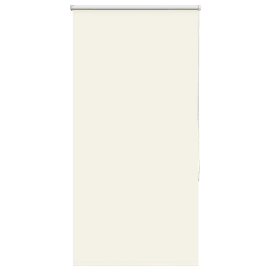 Store enrouleur occultant blanc cassé largeur du tissu 65,7 cm
