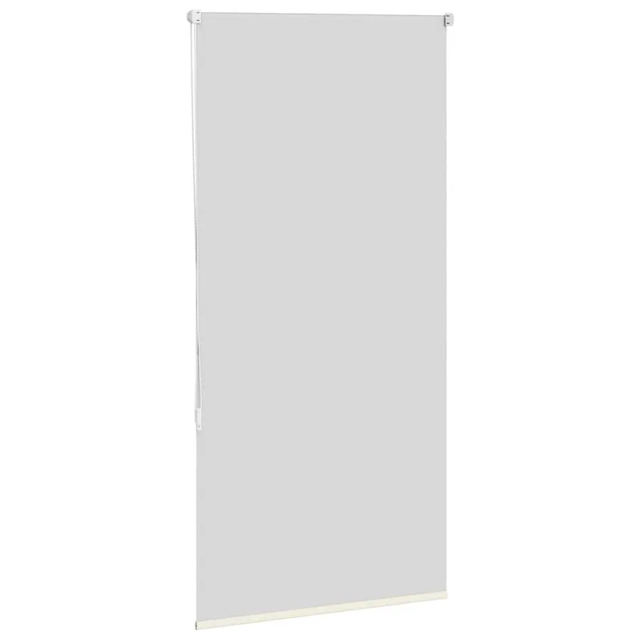 Store enrouleur occultant blanc cassé largeur du tissu 65,7 cm - 4
