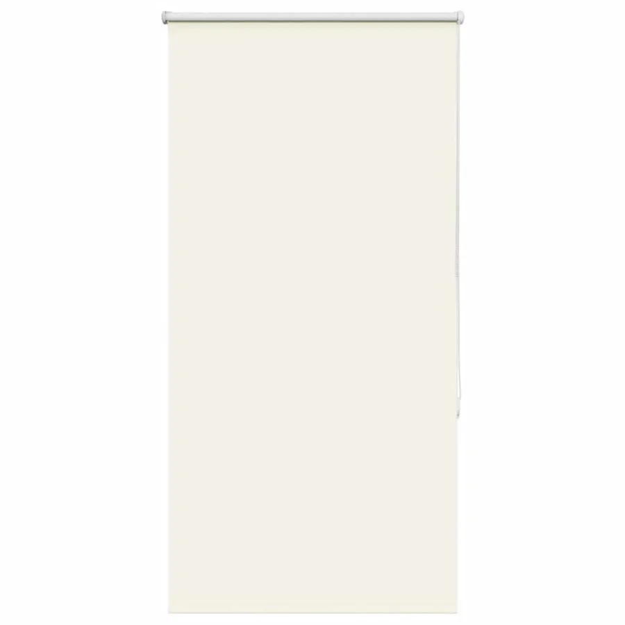 Store enrouleur occultant blanc cassé 70x130cm largeur du tissu - 2