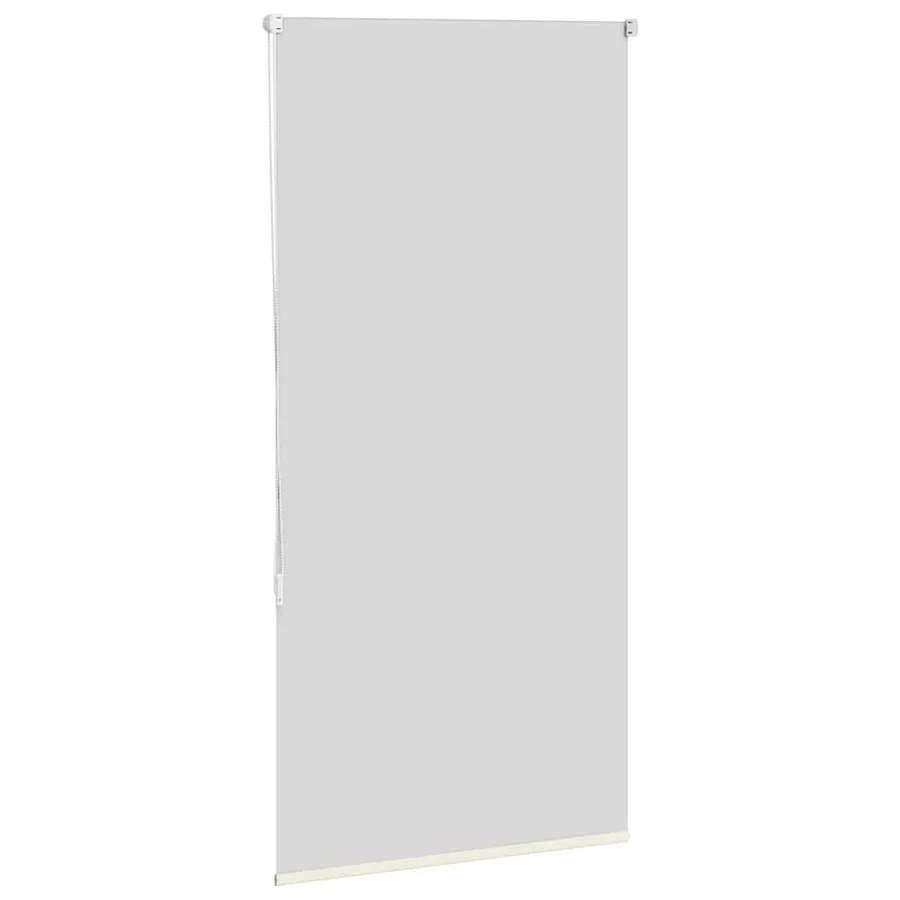 Store enrouleur occultant blanc cassé 70x130cm largeur du tissu - 4
