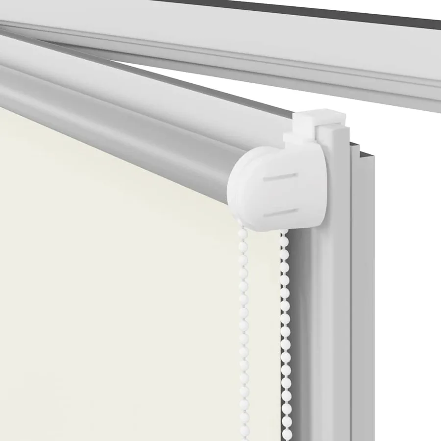 Store enrouleur occultant blanc cassé 70x175cm largeur du tissu - 12