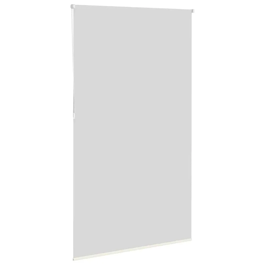 Store enrouleur occultant blanc cassé 120x230 cm largeur tissu - 4