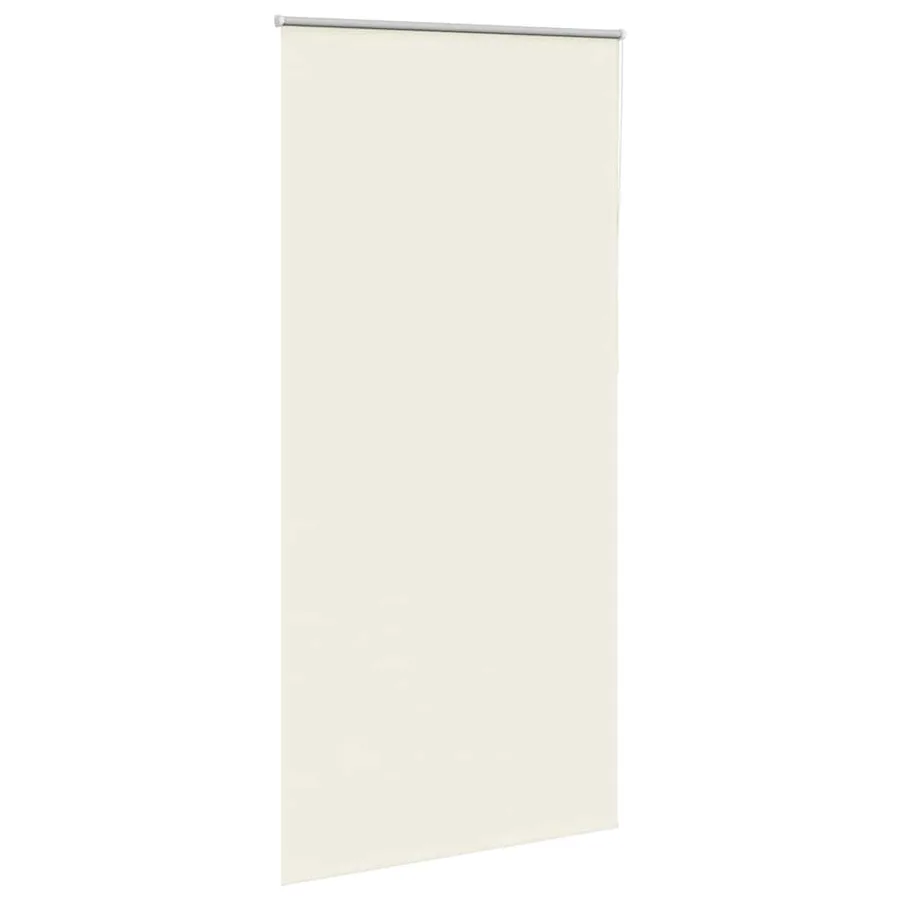Store enrouleur occultant blanc cassé 100x230 cm largeur tissu - 3