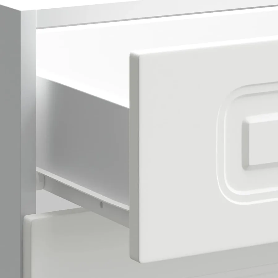 Armoire de cuisine Kalmar blanc bois d'ingénierie - 9