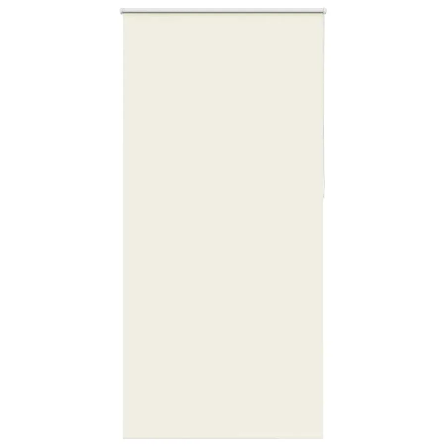 Store enrouleur occultant blanc cassé 90x230cm largeur du tissu - 2