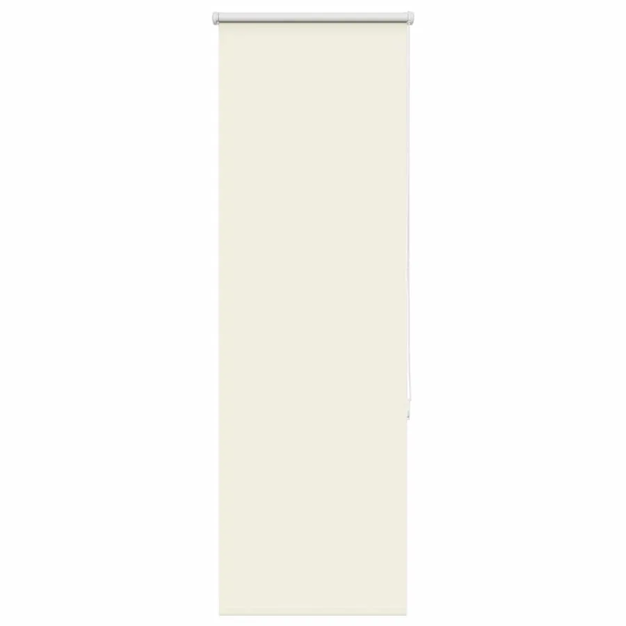 Store enrouleur occultant blanc cassé largeur du tissu 55,7 cm