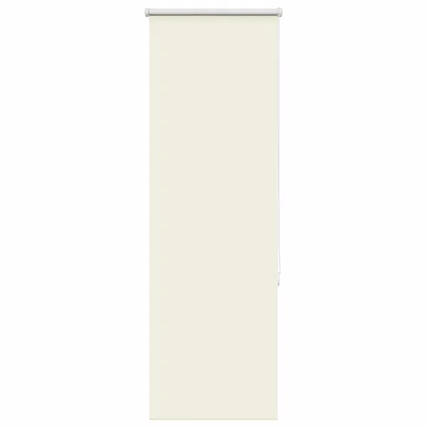 Store enrouleur occultant blanc cassé largeur du tissu 55,7 cm