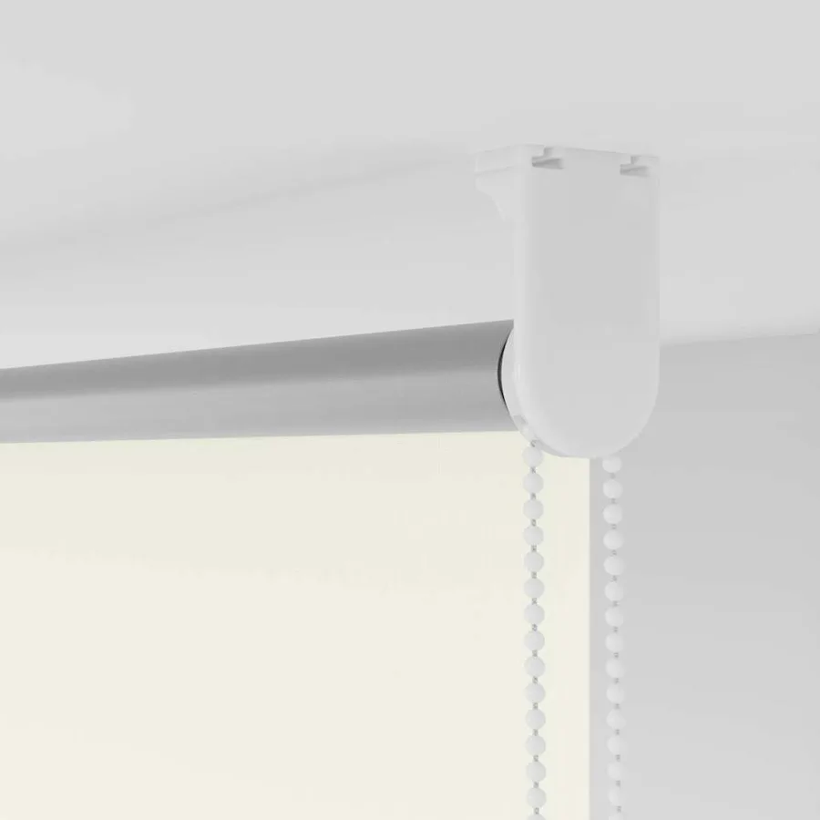 Store enrouleur occultant blanc cassé largeur du tissu 161,6 cm - 13