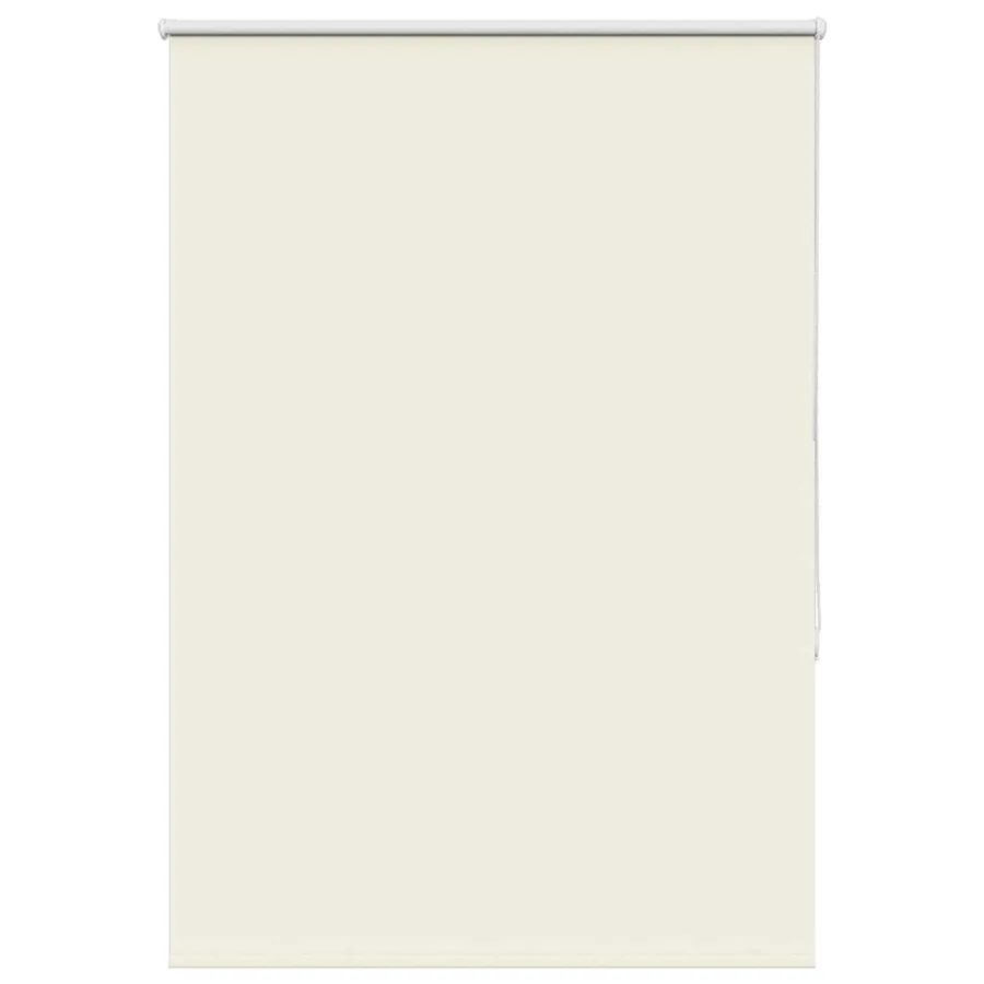 Store enrouleur occultant blanc cassé 115x175 cm largeur tissu