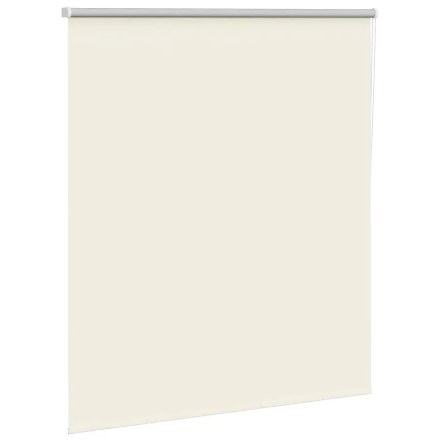 Store enrouleur occultant blanc cassé largeur du tissu 126,6 cm - 3