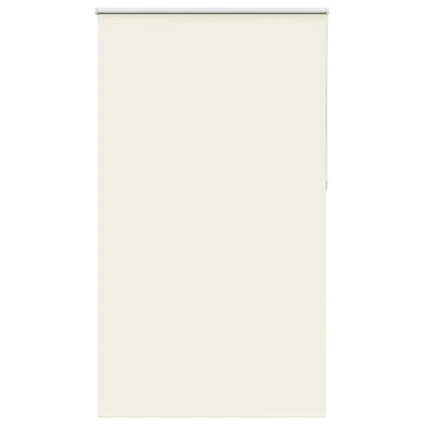 Store enrouleur occultant blanc cassé 135x210 cm largeur tissu