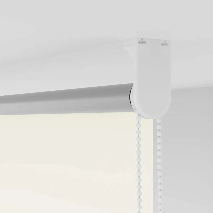 Store enrouleur occultant blanc cassé 135x210 cm largeur tissu - 13