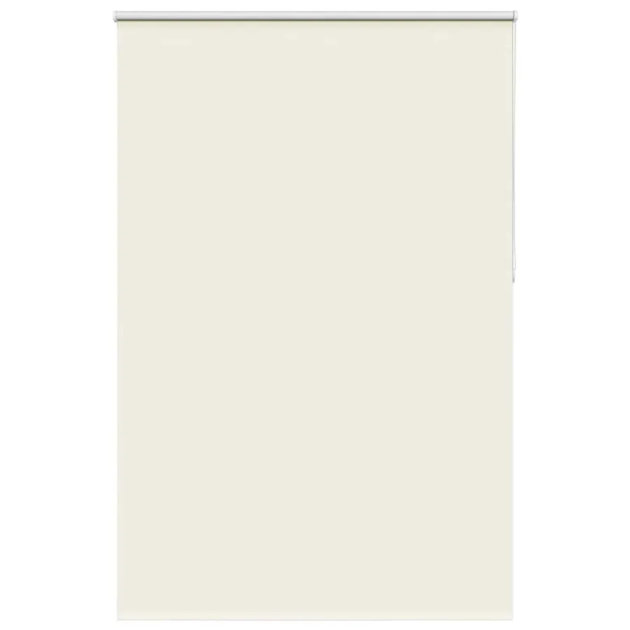 Store enrouleur occultant blanc cassé 165x210 cm largeur tissu