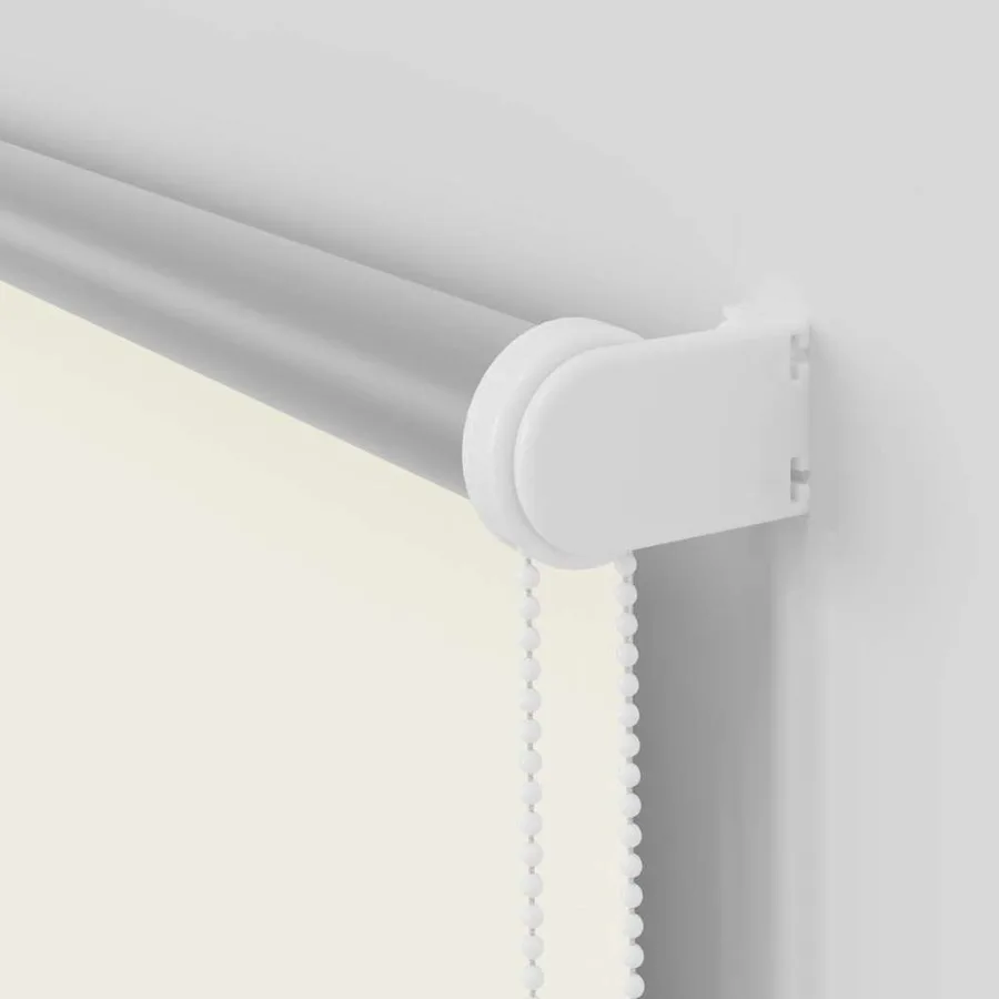 Store enrouleur occultant blanc cassé 165x210 cm largeur tissu - 11