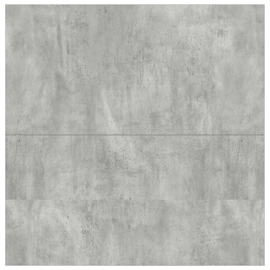 Table basse avec tiroirs gris béton 100x100x40 cm - 9