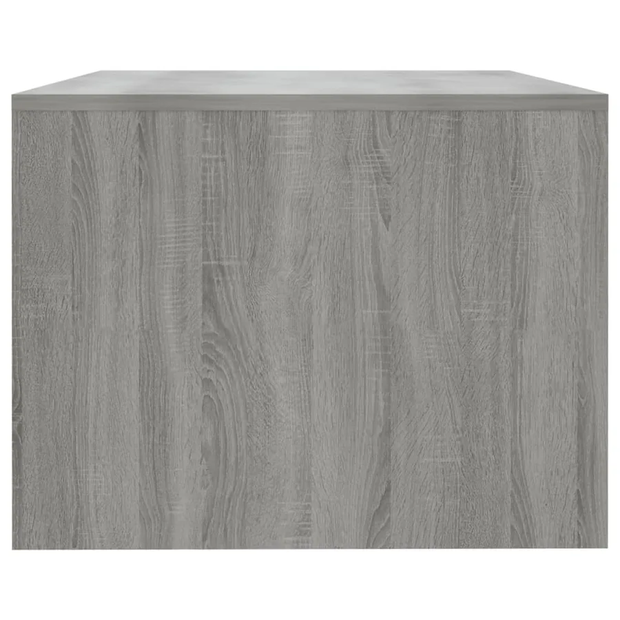Table basse sonoma gris 102x55x42 cm bois d'ingénierie - 8