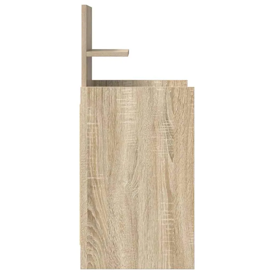 Tables de chevet avec 2 tiroirs 2 pcs chêne sonoma 38x34x80 cm - 8