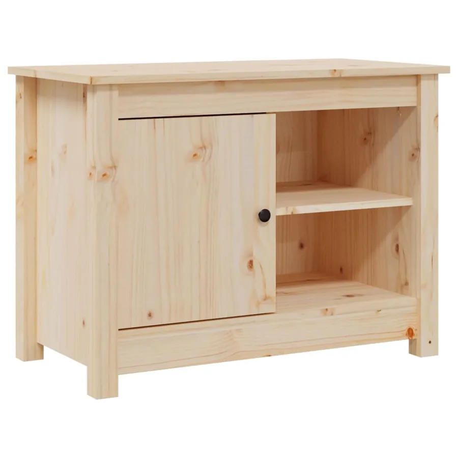 Meuble TV 70x36,5x52 cm Bois de pin massif - 2