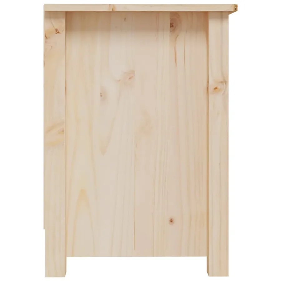 Meuble TV 70x36,5x52 cm Bois de pin massif - 8