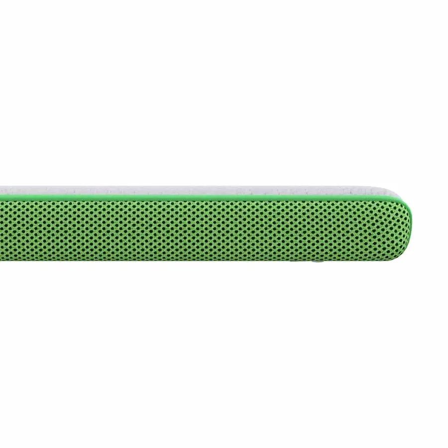 Surmatelas Blanc et vert 90 x 200 cm Tissu Jacquard - 6