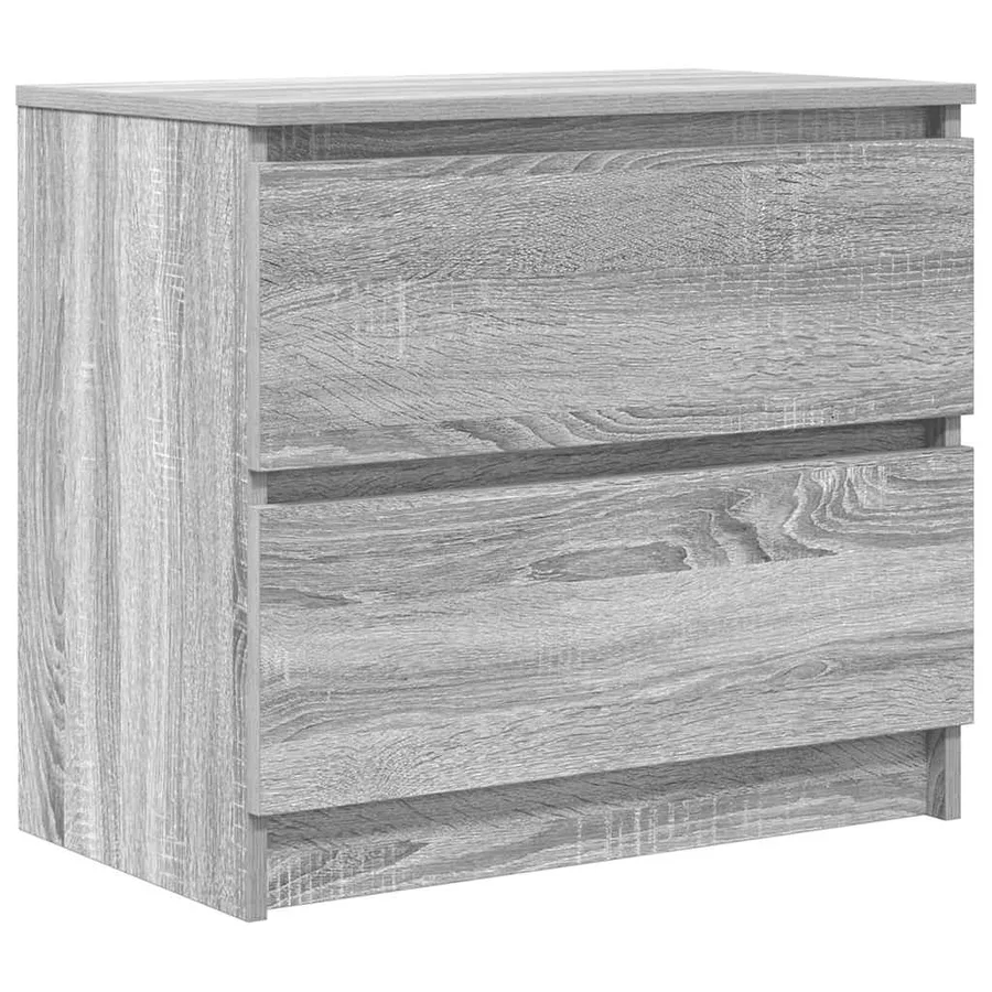 Meuble TV sonoma gris 60x35x54 cm bois d'ingénierie - 2