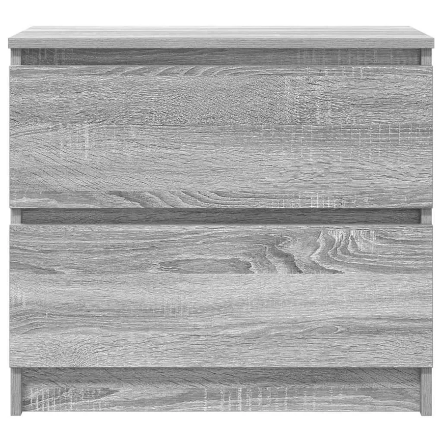 Meuble TV sonoma gris 60x35x54 cm bois d'ingénierie - 6