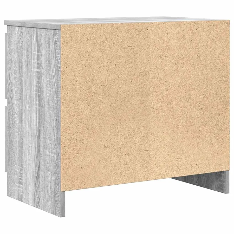 Meuble TV sonoma gris 60x35x54 cm bois d'ingénierie - 8