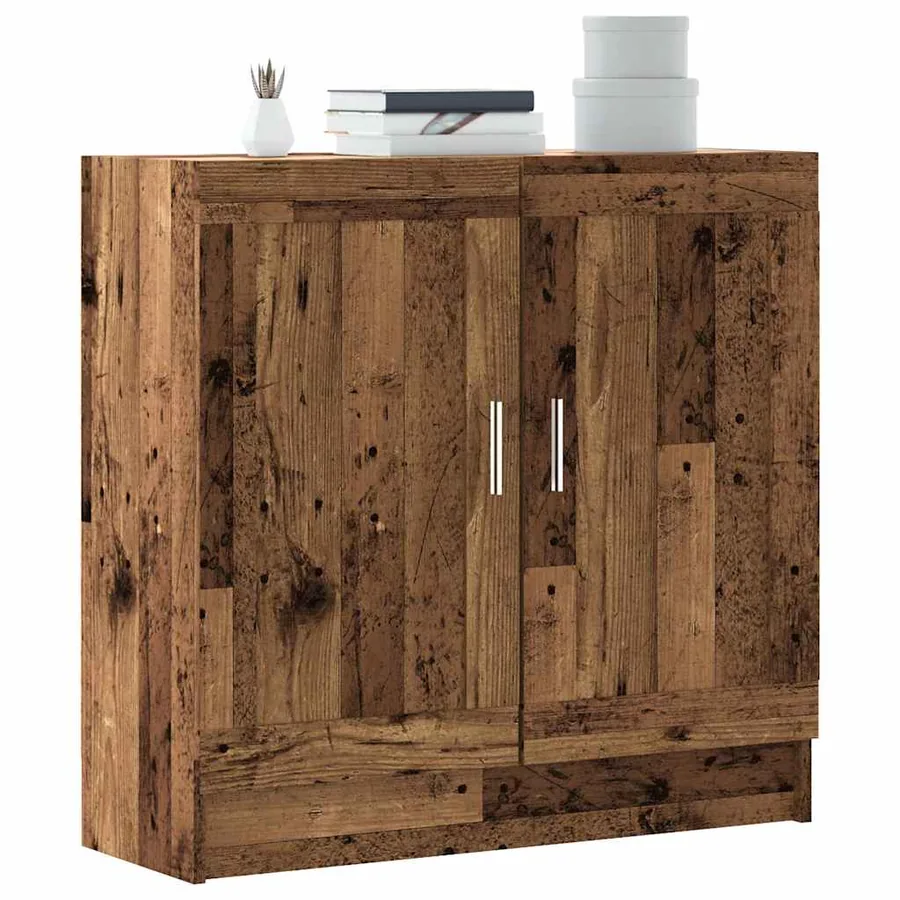 Meuble vieux bois 82,5x30,5x80 cm bois d'ingénierie