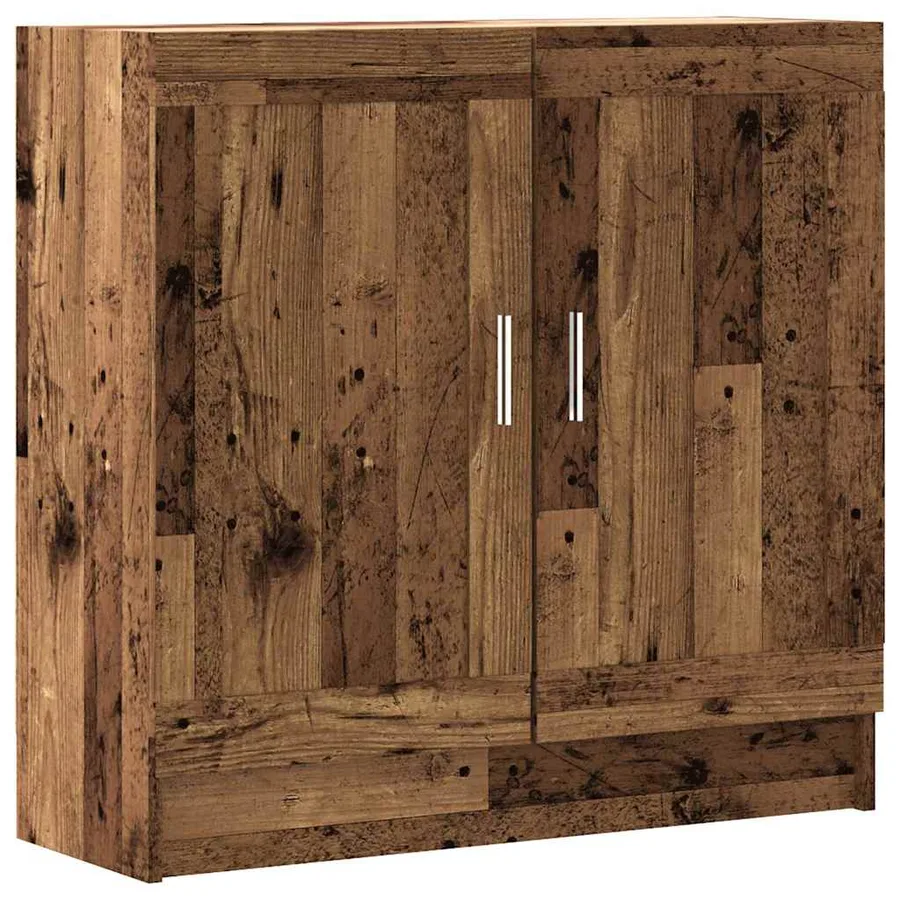Meuble vieux bois 82,5x30,5x80 cm bois d'ingénierie - 2