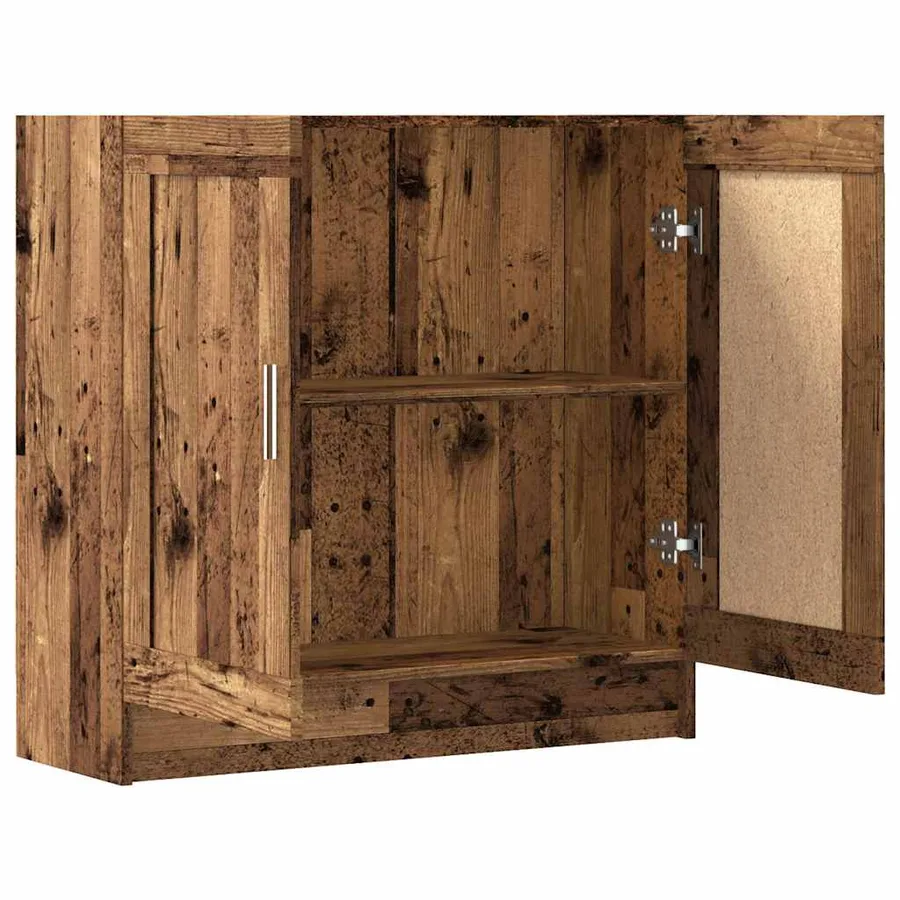 Meuble vieux bois 82,5x30,5x80 cm bois d'ingénierie - 6