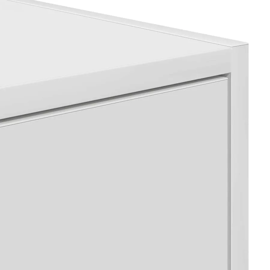 Meubles TV 2 pcs blanc 60x31x25,5 cm bois d'ingénierie - 9