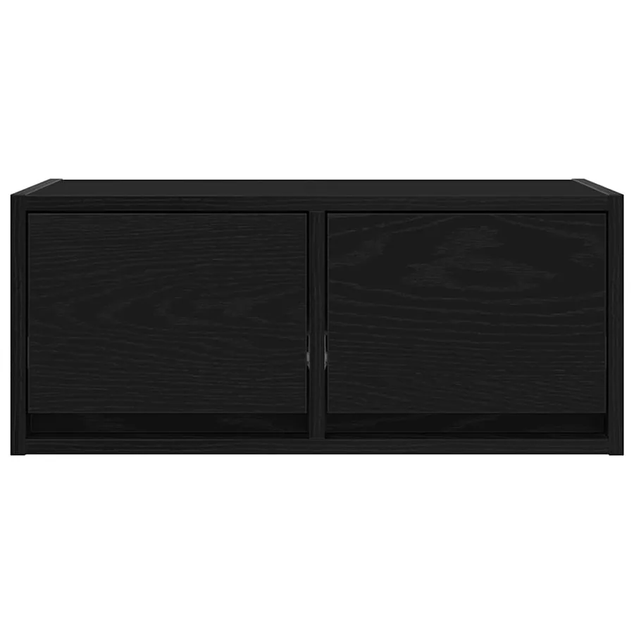 Meubles TV 2 pcs chêne noir 60x31x25,5 cm bois d'ingénierie - 6