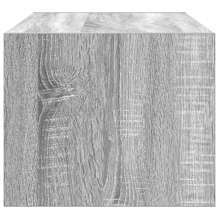 Meuble TV sonoma gris 60x31x25,5 cm bois d'ingénierie - 7