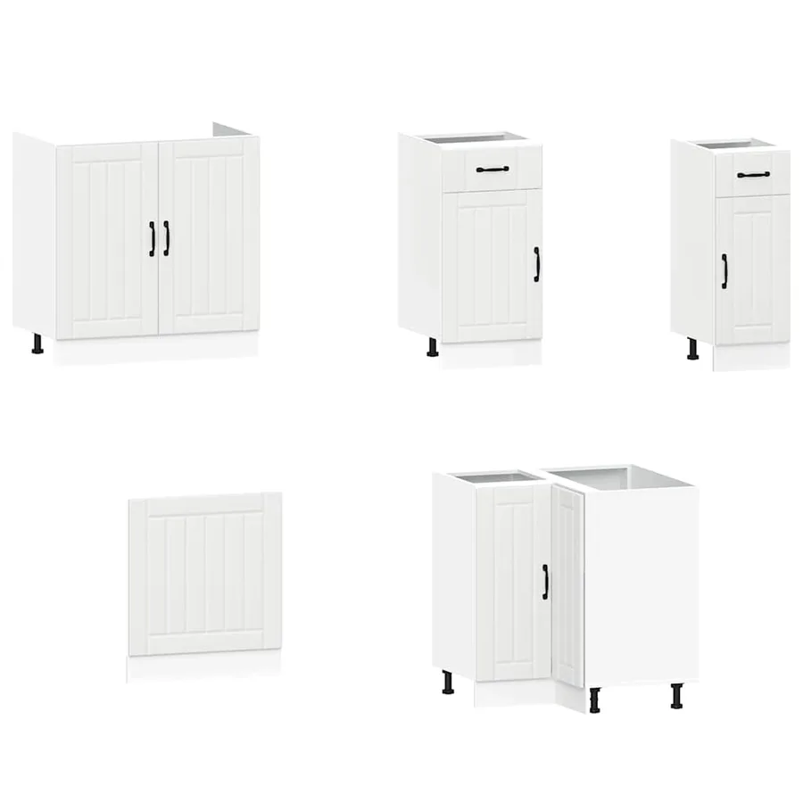 Ensemble d'armoires de cuisine 11 pcs Lucca bois d'ingénierie - 4