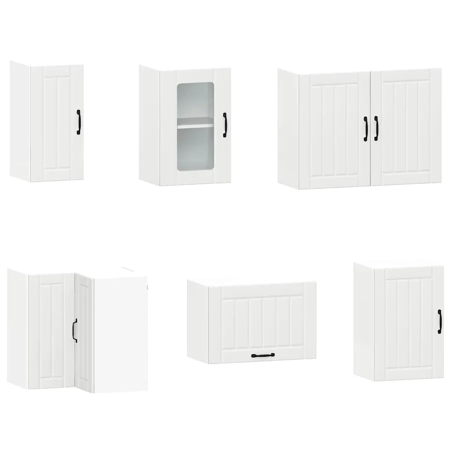 Ensemble d'armoires de cuisine 11 pcs Lucca bois d'ingénierie - 5