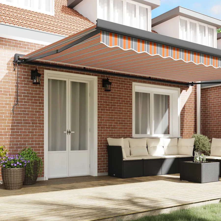 Auvent rétractable Multicolore 500 x 300 x 165 cm - 3