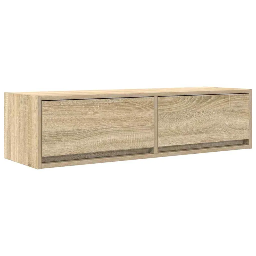 Meuble TV Chêne sonoma 100 x 31 x 25,5 cm Bois d'ingénierie - 2