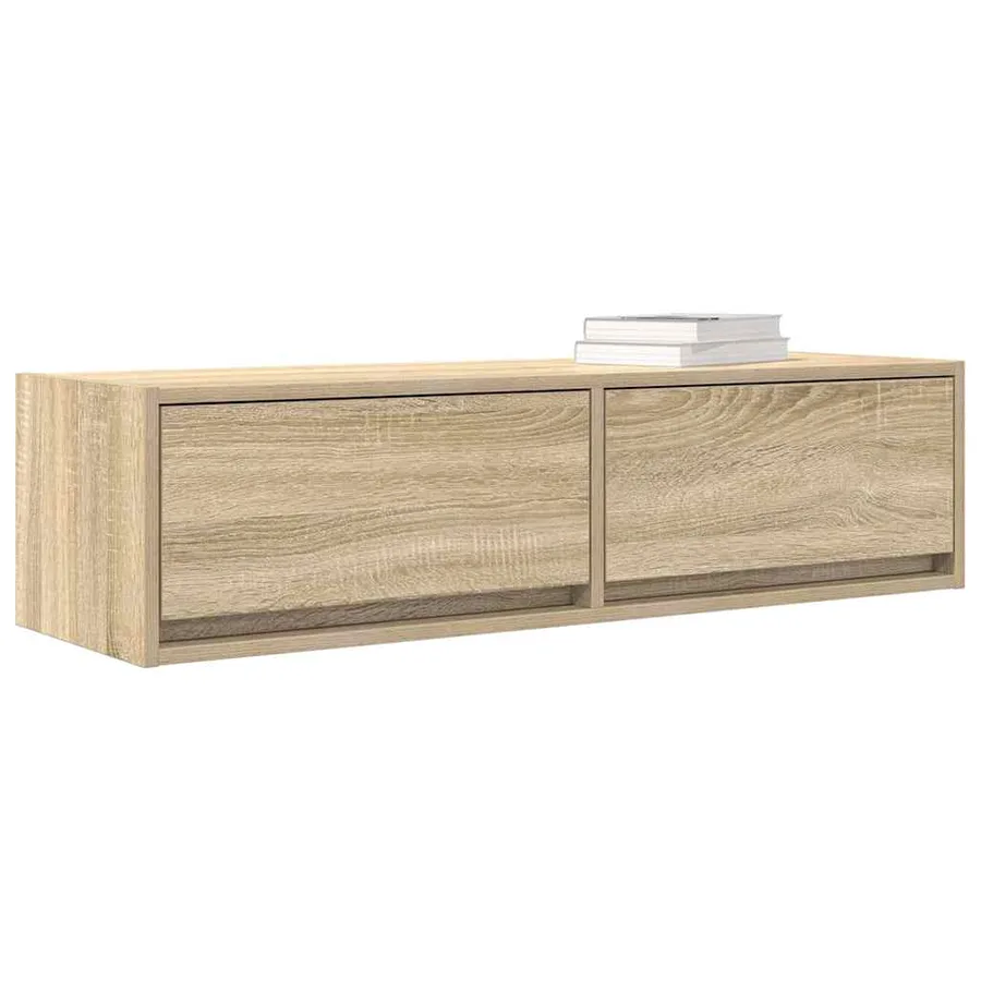Meuble TV Chêne sonoma 100 x 31 x 25,5 cm Bois d'ingénierie - 3