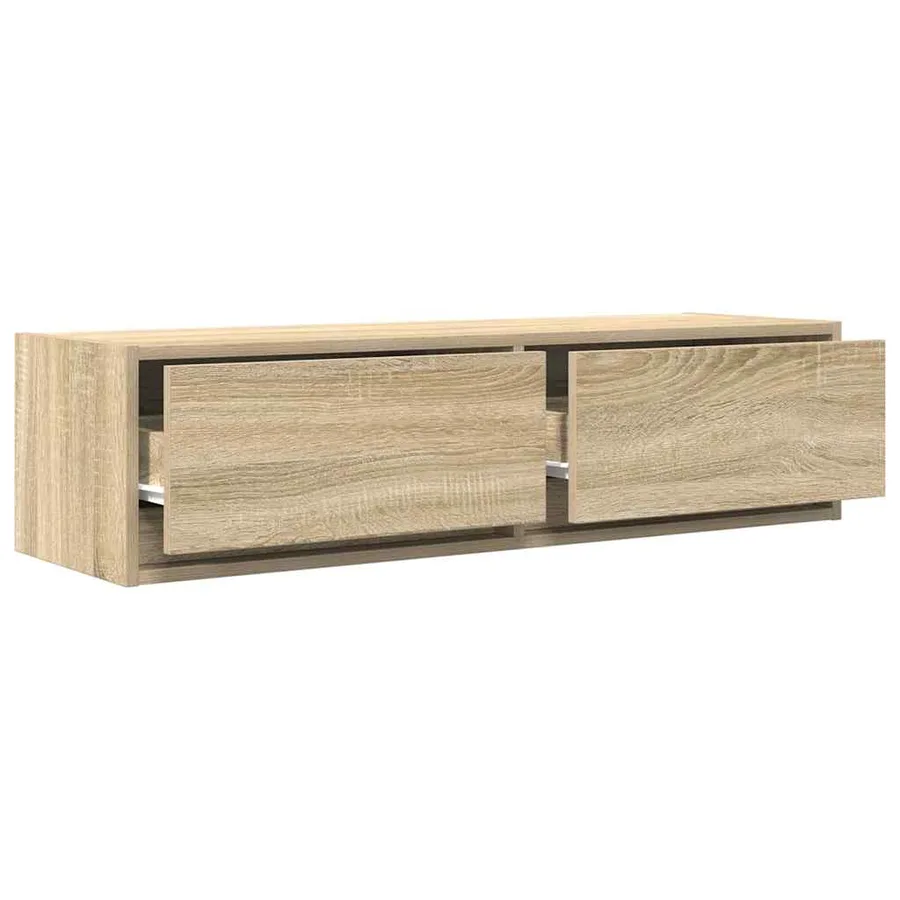 Meuble TV Chêne sonoma 100 x 31 x 25,5 cm Bois d'ingénierie - 5
