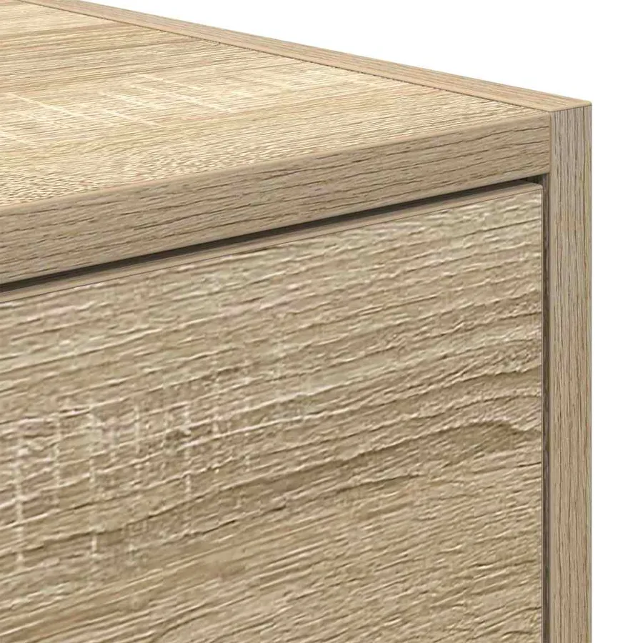 Meuble TV Chêne sonoma 100 x 31 x 25,5 cm Bois d'ingénierie - 9