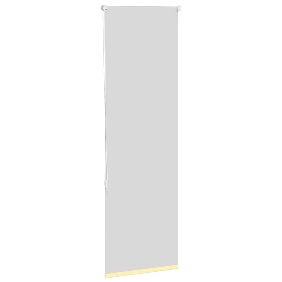 Store enrouleur occultant jaune largeur du tissu 35,7 cm - 4