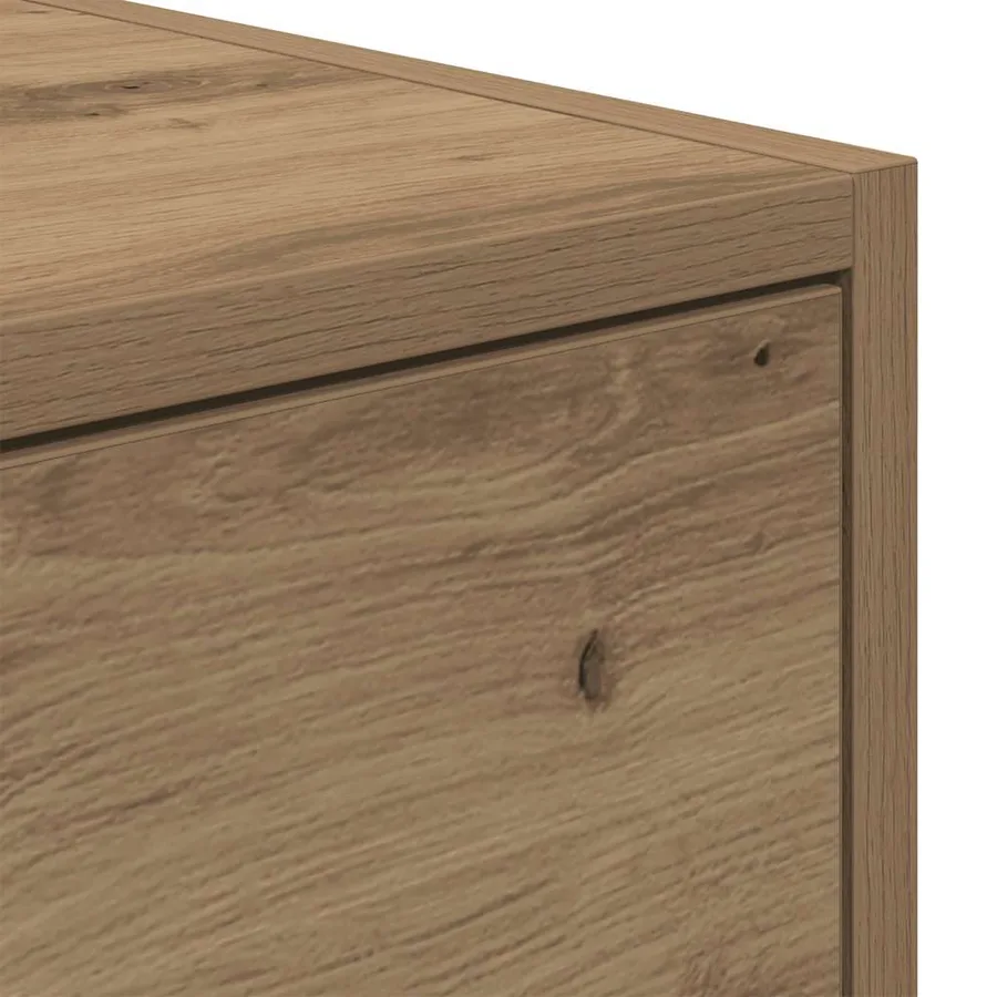 Meubles TV 2 pcs chêne artisanal 60x31x25,5cm bois d'ingénierie - 11