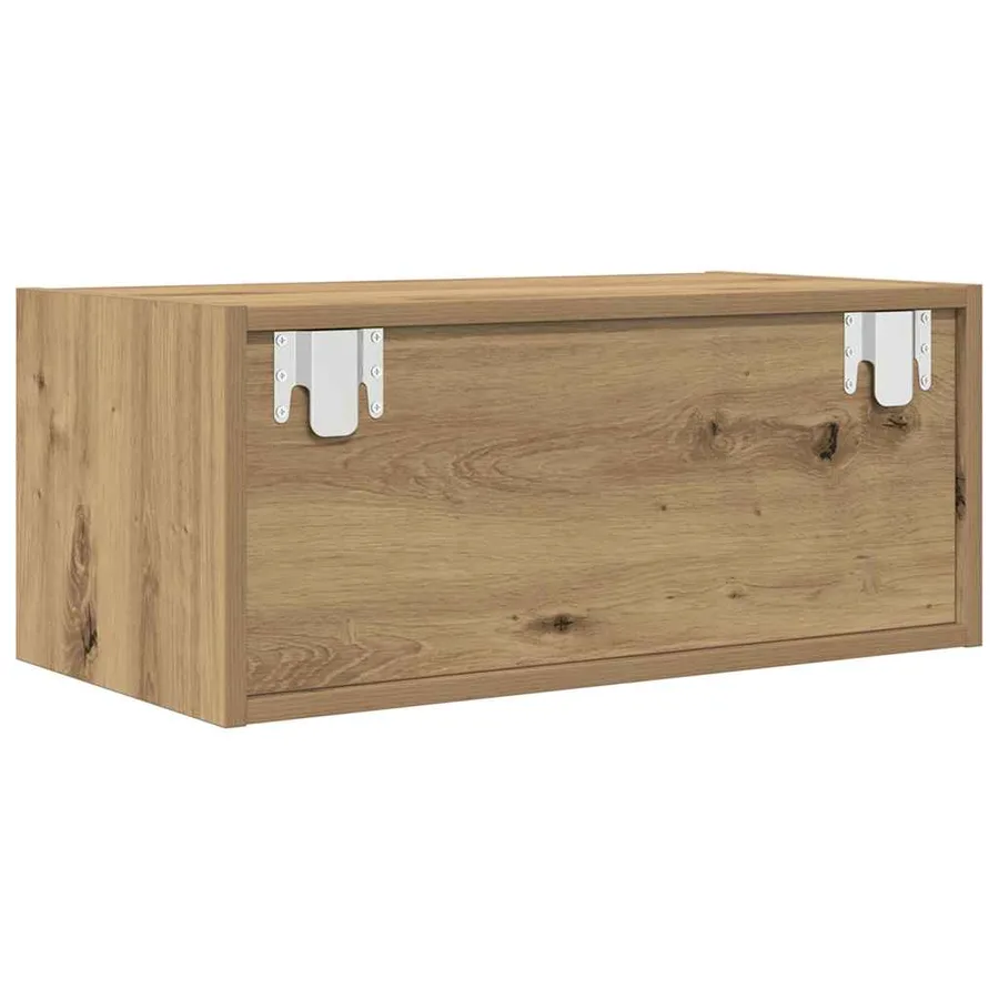 Meubles TV 2 pcs chêne artisanal 60x31x25,5cm bois d'ingénierie - 9