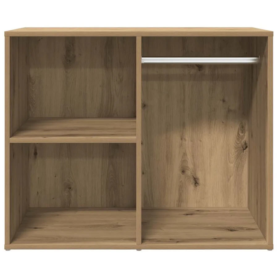 Armoire de dressing chêne artisanal 80x40x65 cm bois ingénierie - 4