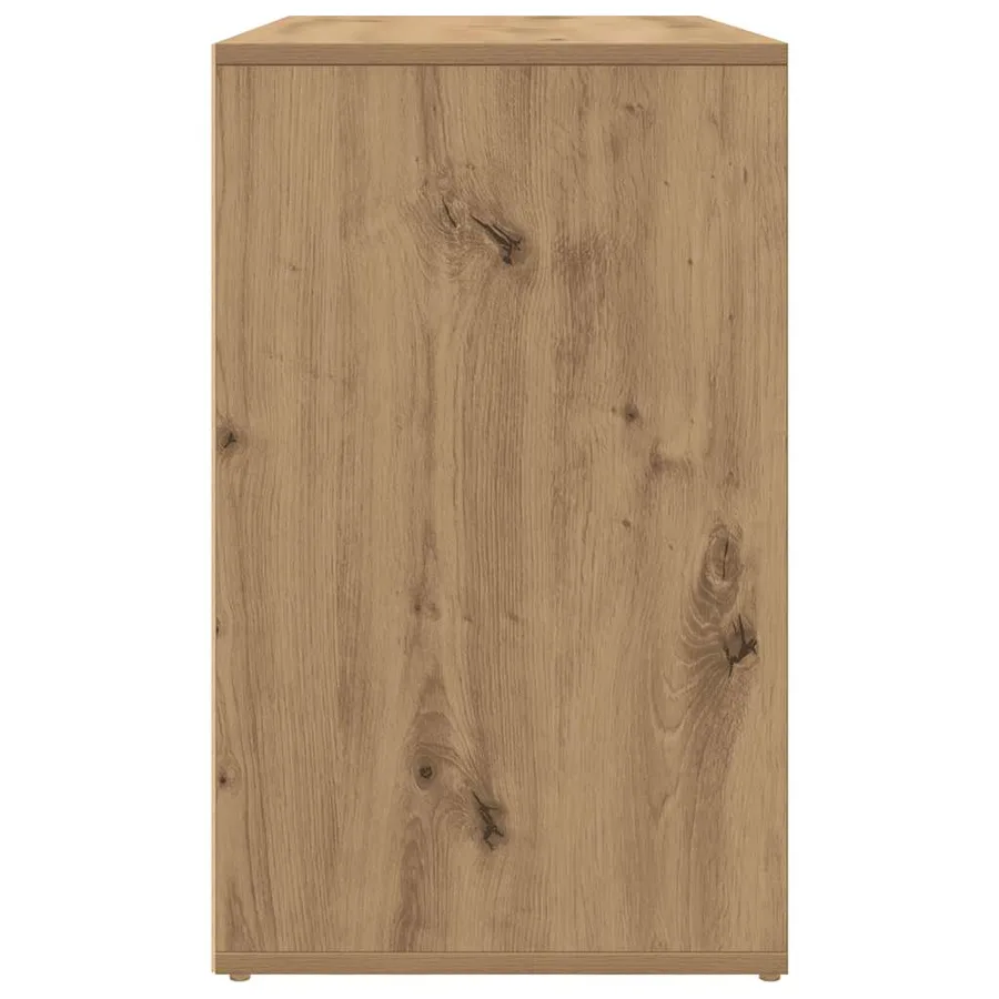 Armoire de dressing chêne artisanal 80x40x65 cm bois ingénierie - 5