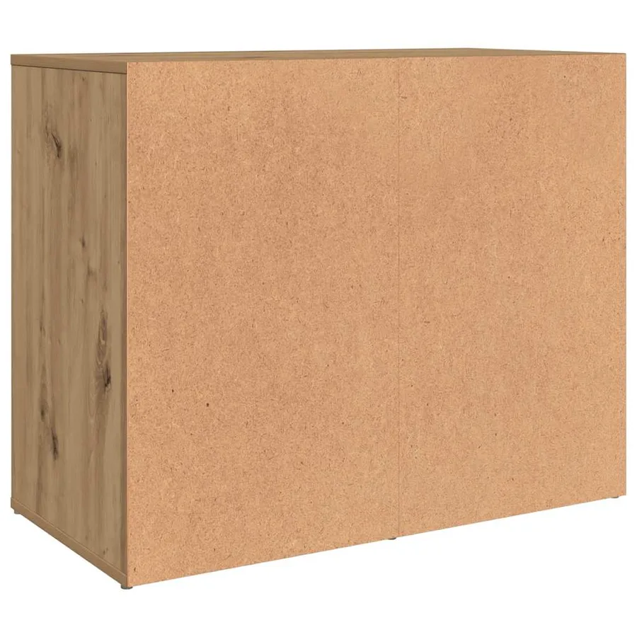 Armoire de dressing chêne artisanal 80x40x65 cm bois ingénierie - 6