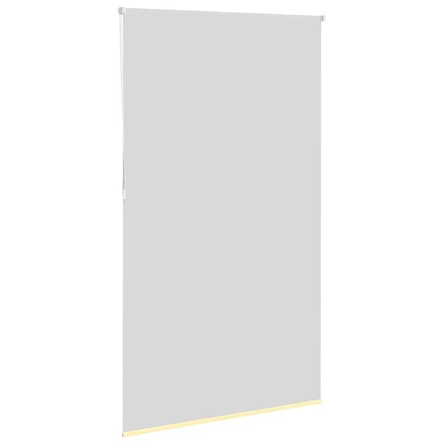 Store enrouleur occultant jaune largeur du tissu 116,6 cm - 4